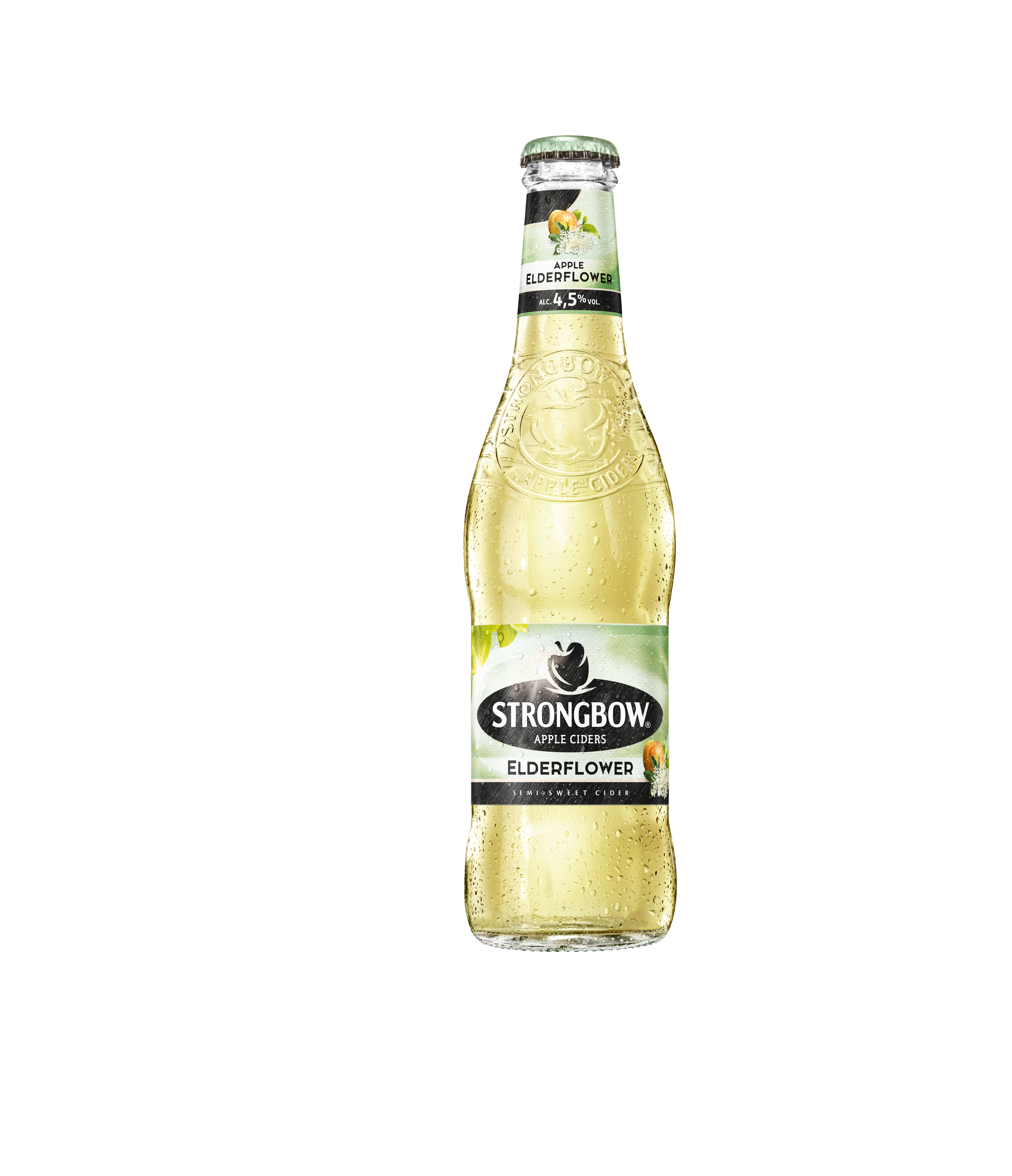 Strongbow Elderflower Hero Product Image 3914X4549px