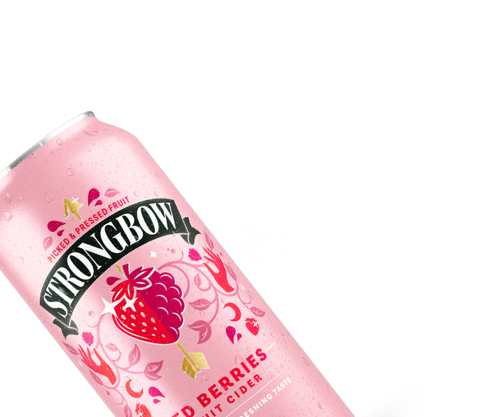 Strongbow Red Berries Can Hero Banner