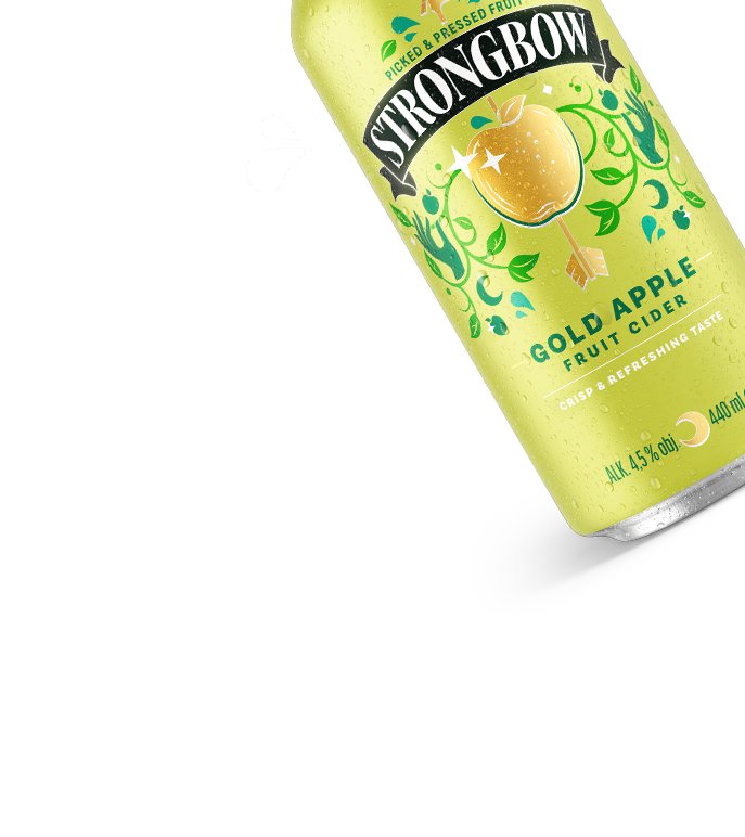 Strongbow Gold Apple Can Hero Banner